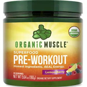 Organic Pre-Workout for Clean Energy, Endurance & Stamina Organic Pre-Workout for Clean Energy, Endurance & Stamina