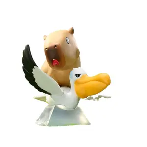 Capybara blind box trendy toy figure cute cartoon internet-famous capybara doll desktop decoration birthday gift