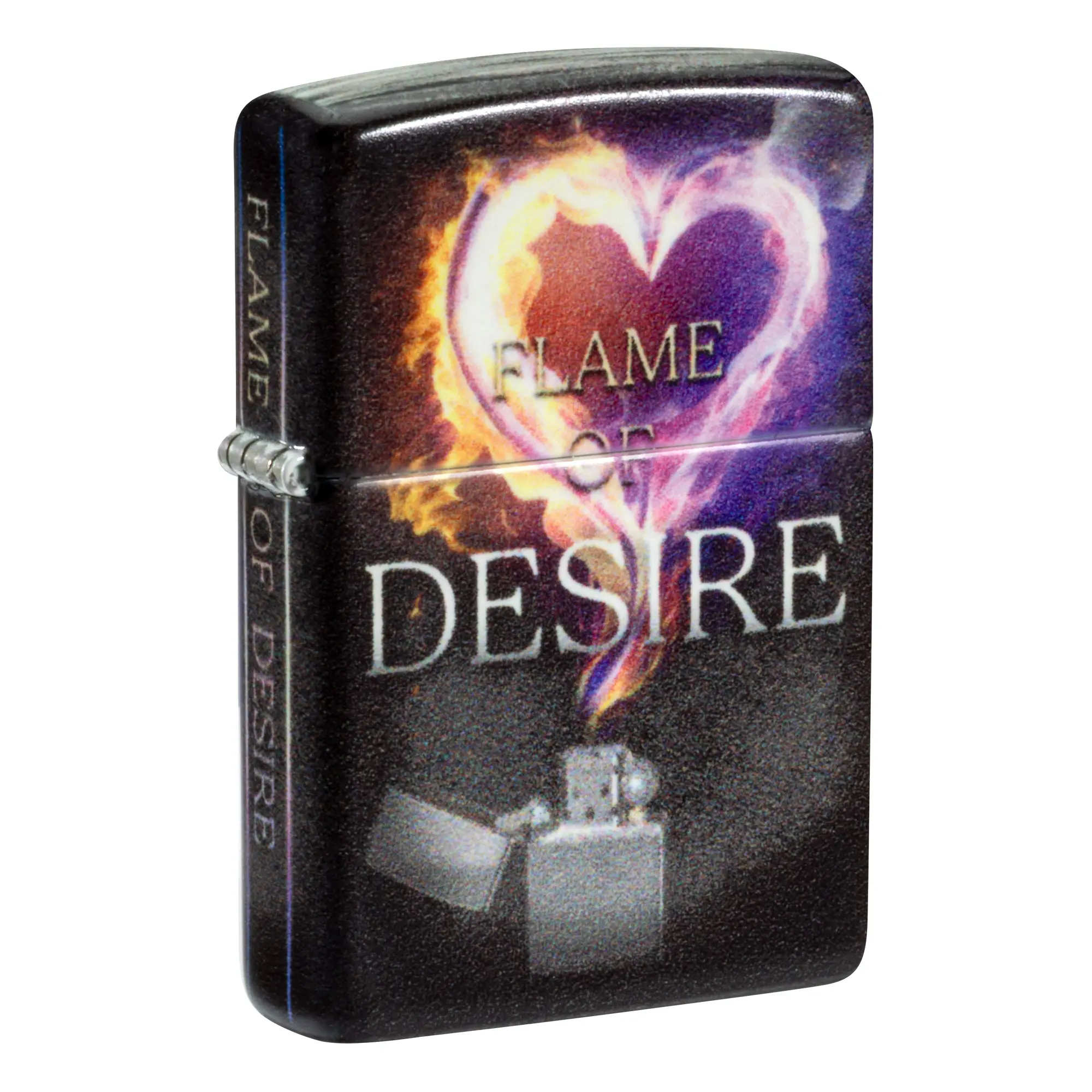 Zippo Romance Novel Design Pocket Lighter - Made in USA