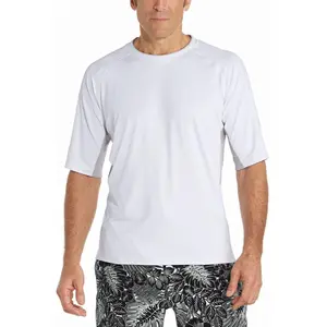 Men's Ultimate Short Sleeve Rash Guard | White