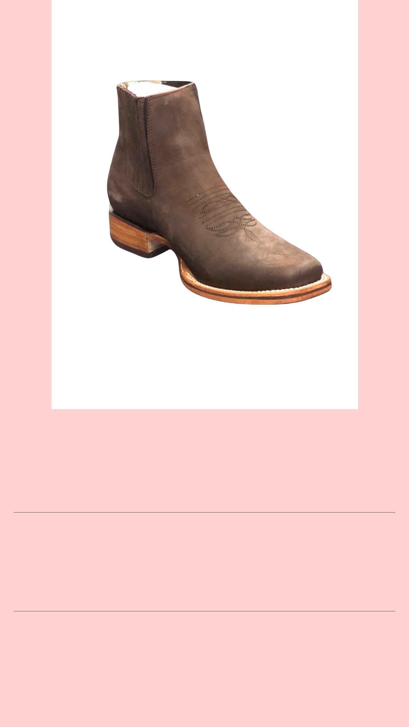Botines Charros La Sierra Boots con Punta Cuadrada