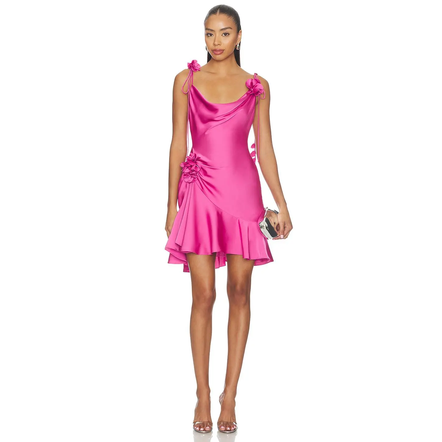 Cinq a Sept Ganessa Dress in Fuchsia