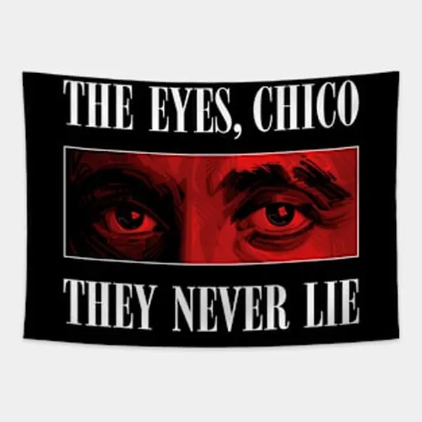 Retro Scarface Black Style Flag Music Gift Idea For Fan Concert Home Room Decor Birthday Gift