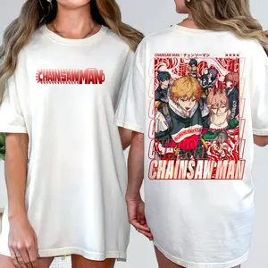 Chainsaw Man Fanart Shirt, Anime Trend Shirt, Gift For Fan
