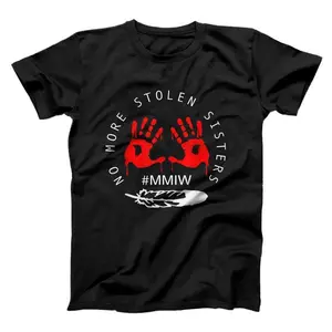No More Stolen Sisters MMIW T-Shirt One Side, Emily Pike 2025 Shirt, Native American Tee, Full Colors Unisex Shirt sister shirt Casual Comfort mama shirt gift