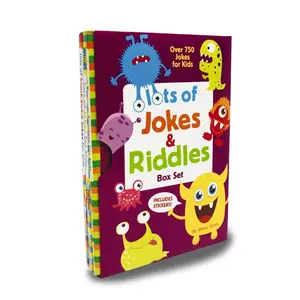 USED-Lots of Jokes and Riddles Box Set: Over 750 Jokes, Riddles, Tongue Twisters, and Puns (a Fun, Affordable Easter Basket Gift for Children) by Winn, Whee (Misc.)