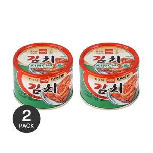 WANG FOOD Korean Kimchi Instant Pickled Cabbage 2 Pack 160g/ Pack