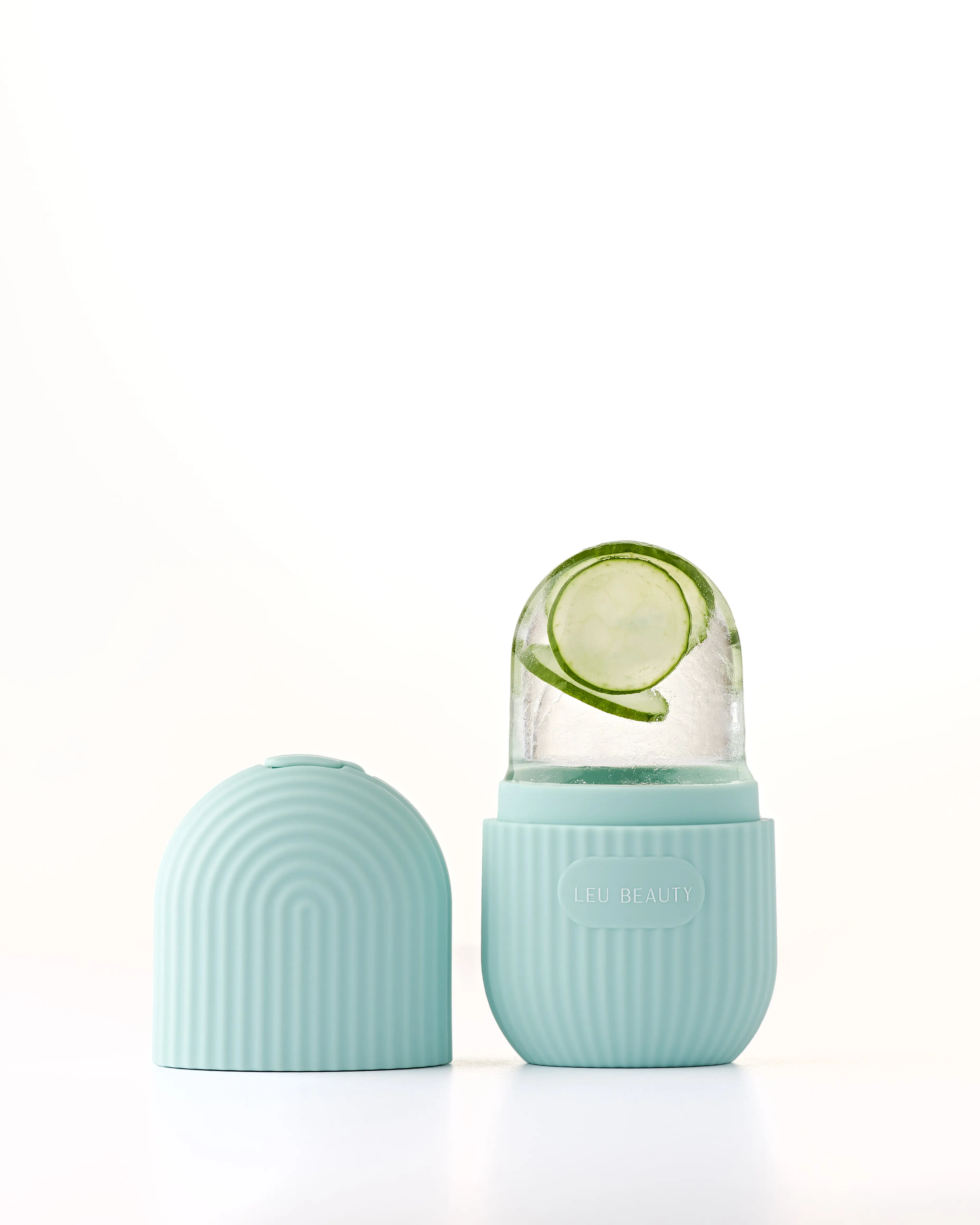 Leu Beauty | Ice Roller for Face /Eyes/Women's Gifts, Face Massager Roller, for Puffiness, Migraine, Pain Reliever| Green Facial Skincare