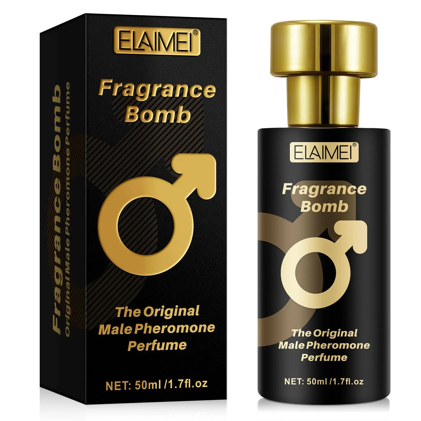 50ML Men's Perfume, Long Lasting Fragrance for Men, Male Pheromone Perfume, Attract The Opposite Sex, Perfume for Men, Cosmetic Product, Scent, Fragrance Bomb