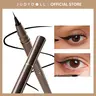 JUDYDOLL Ultra-Fine Liquid Eyeliner, Waterproof Liquid Eye Liner, Hooded Eyes, Sharp Winged Lines, Long-Lasting, Beginner Friendly, Lasting Satin Finish, Smudge-Proof, Transfer-Resistant, Suitable For Sensitive Eyes, Halloween Makeup