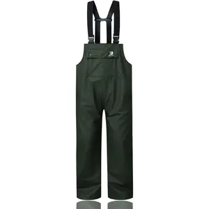 Rain Pants for Men Waterproof Rain Gear Bib Overalls Trousers for Fishing Hunting