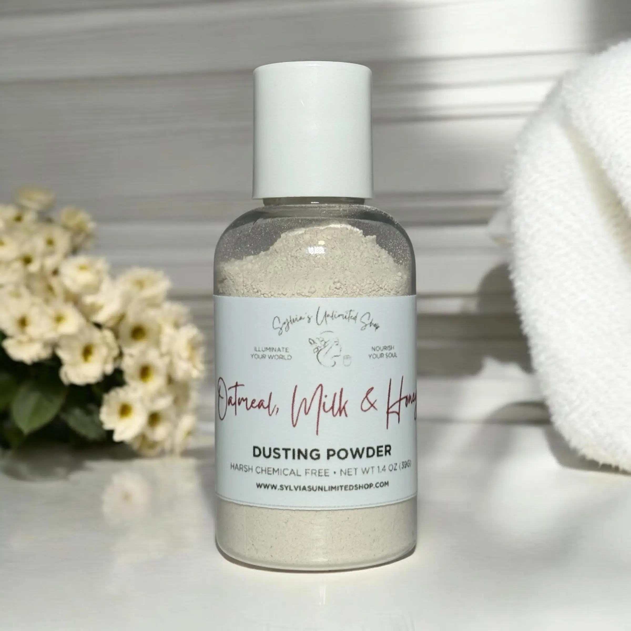1.4oz. Oatmeal, Milk & Honey Dusting Powder
