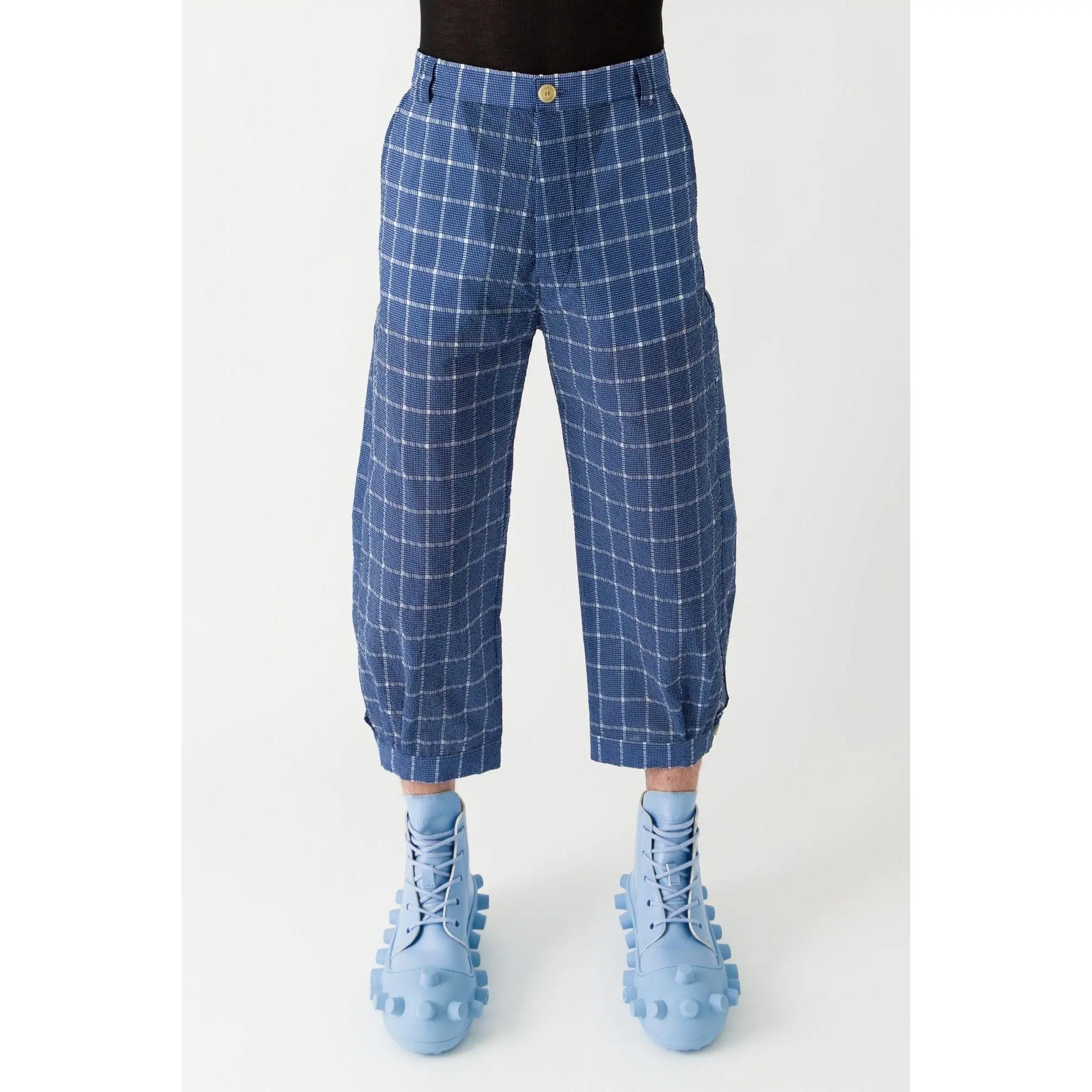 Walter Van Beirendonck Moon Pants in Blue SS25