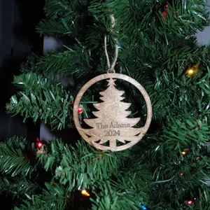 Custom Christmas Ornaments Engraved with Personalization