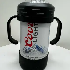 Funny Adult Themed Kids 10 oz Insulated Sippy Cup Cute With Removable Handles