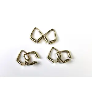 The Delilah Gold Plated Brass Ear Hangers – Elegant Statement Jewelry for Stretched Ears (8mm+)