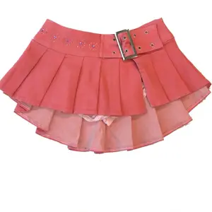 EAVEHN Laced Skirt - Skirt with Unique Design and Belt Detailing Womenswear Bottom Minimalist
