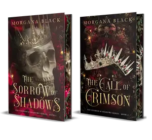 Crimson & Shadows Sprayed Edge Book Bundle