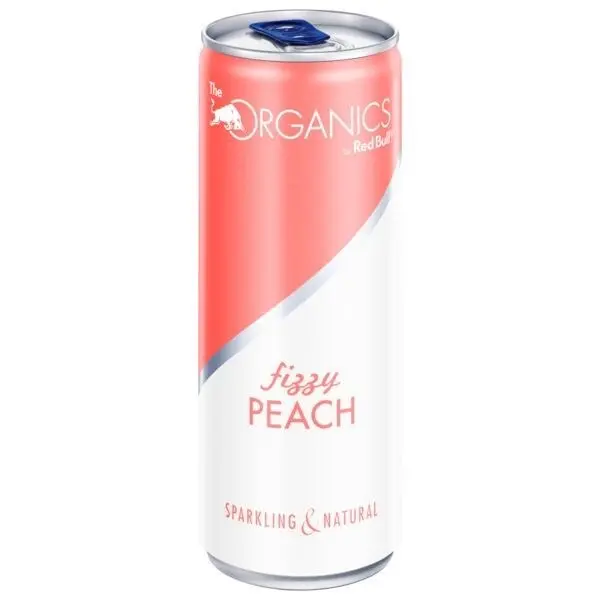Red Bull Organics Fizzy Peach Red Bull Organics Fizzy Peach