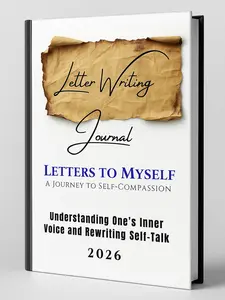 Letter Writing Journal: Letters to Myself - Understanding One's Inner Voice and Rewriting Self-Talk