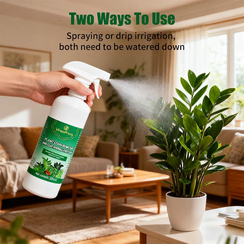 Leaf Shine & Cleaner Spray for Houseplants – No Dilution Plant Leaf Care Solution (300ml)