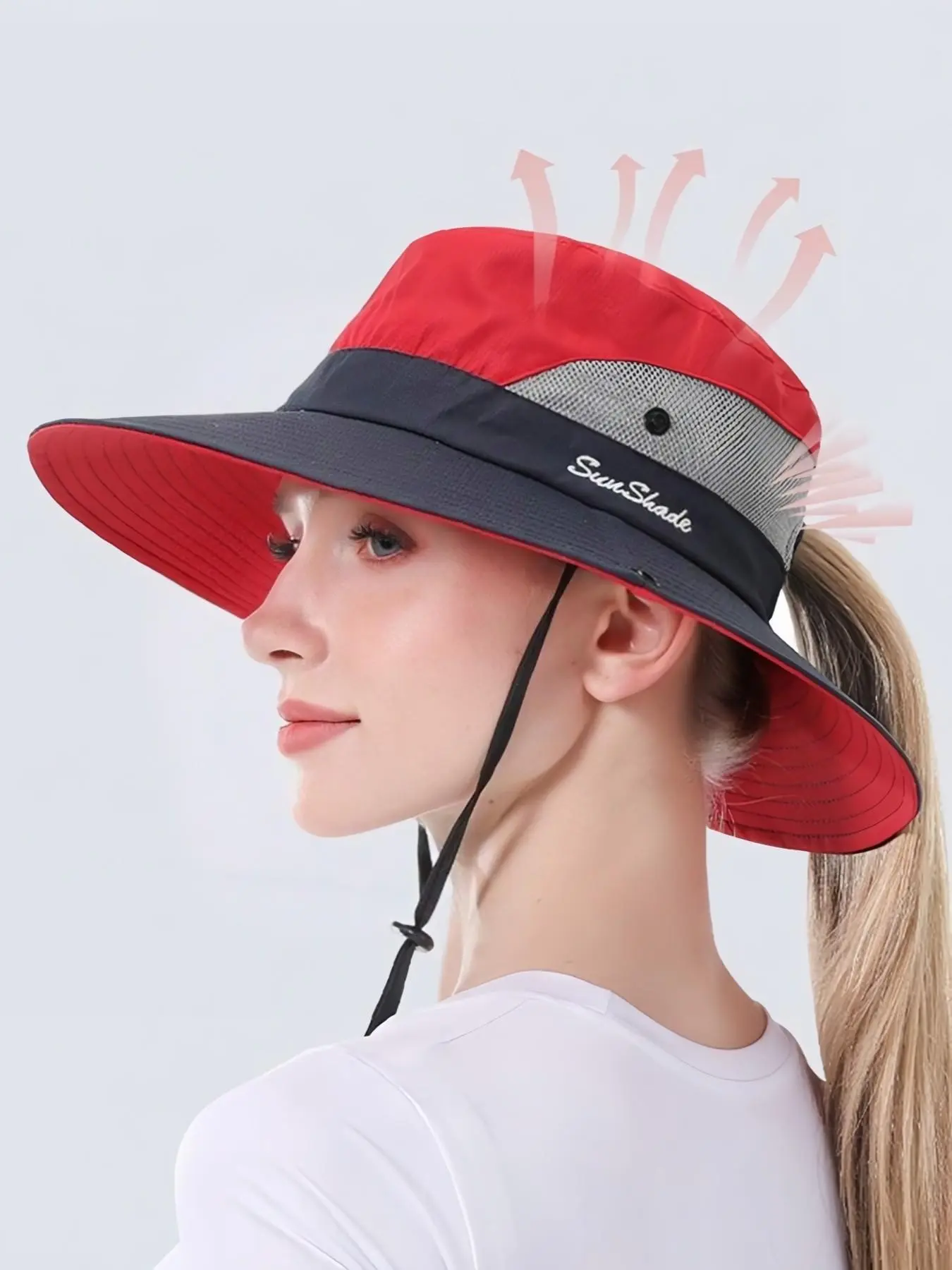 1 Piece, Unisex Sun Protection Bucket Hat, Women's Summer Sun Hat, Outdoor Quick Drying Hat, Sports Outdoor Hats, Suitable For Matching With Summer Clothing And Dresses