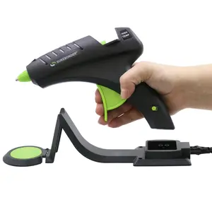 Surebonder Cordless Hot Glue Gun, High Temperature, Full Size, 60W, 50% More Power - Great for Crafting, Repairs, DIY