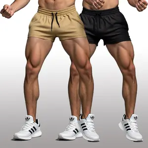 Fashionable Men's Shorts, with Drawstring Waist, Cooling, Breathable, Quick-Drying, with Pockets, Suitable for Outdoor Activities