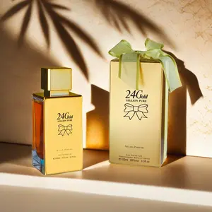 Women's Perfume 100ML, 24k Bottle Design, Sweet Long-Lasting Scent, High Quality Fragrance, Perfect Gift for Her, Ideal Christmas and Birthday Choice