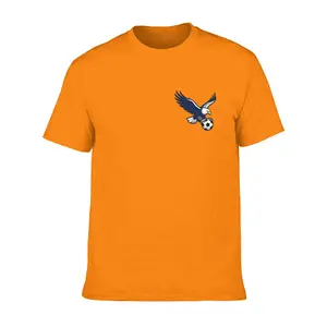 Essential 200 GSM Cotton T-Shirt for Men - Heavyweight 100% Cotton Soft Crewneck Tee