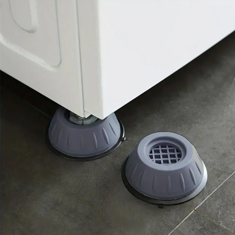 Washing Machine Anti-vibration Rubber Pad, 4pcs Non-slip Washing Machine Feet Pad, Height Adjustable Washing Machine Feet Pads for Quiet Operation, Replacement Parts