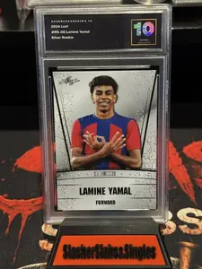 2024 Leaf #RS-08 Silver Rookie Lamine Yamal Graded Gem Mint 10