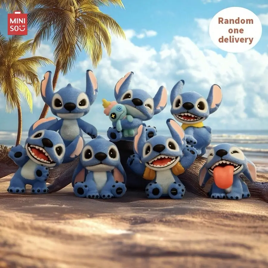 Disney Lilo & Stitch Fluffy Adventure Blind Box: High-Quality