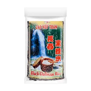 ASIAN TASTE Black Glutinous Rice 2.27kg - Premium Whole Grain for Porridge, Cooking, Zongzi & Baking - Authentic Chinese Sticky Rice