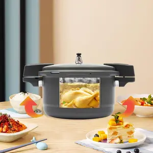 9.5Qt Pressure Cooker with Safety Valve, Lightweight Induction Compatible for Gas and Electric Stoves -  Dryer