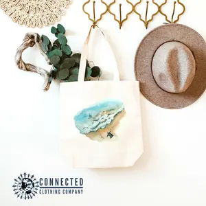 Sea Turtle Hatchling Tote Bag