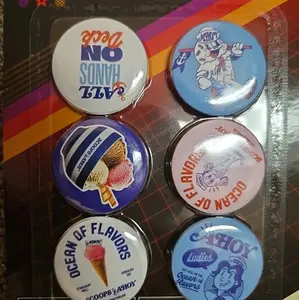 Stranger Things 2024 Collectible Buttons 12 pack