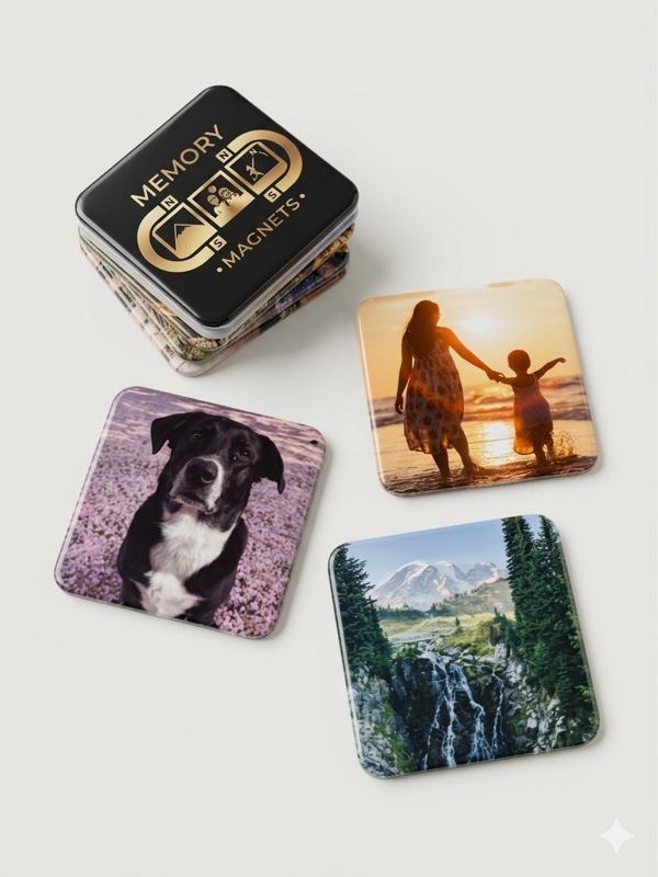 Custom Photo Fridge Magnet (2"x2")