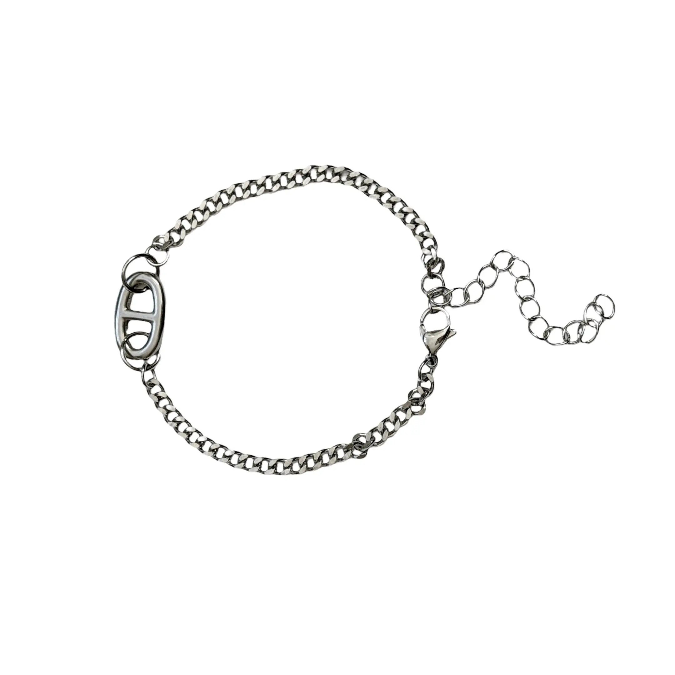 Silver Bottle Cap Bracelet Silver Bottle Cap Bracelet