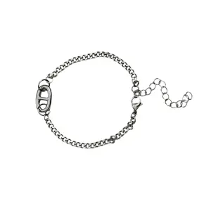Silver Bottle Cap Bracelet Silver Bottle Cap Bracelet