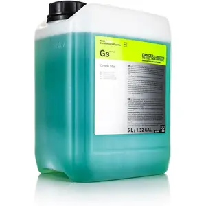 Green  - Highly Concentrated Universal Cleaner; NTA, Phosphate, and Solvent Free, Clean Auto Interiors and Exteriors, Engines, Commercial, Home, and Industrial Use (5 Liters)