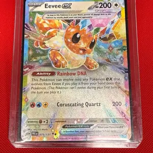 Eevee EX Pokemon Card : Prismatic Evolutions Set (075/131)