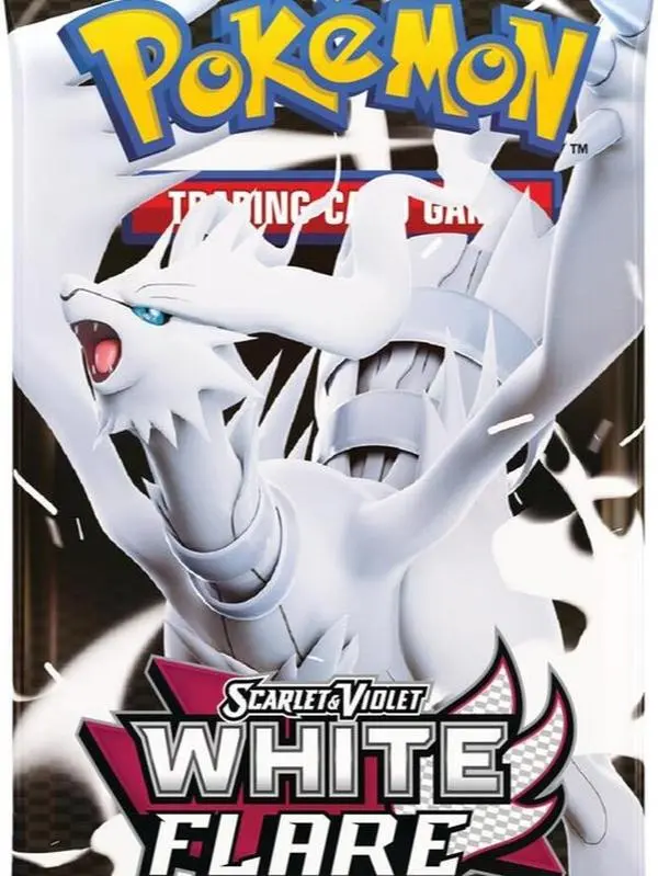 white flate booster box White Flare Deluxe Booster Box - SV11W main image 1