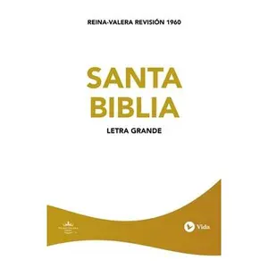 USED-Rvr60 Santa Biblia -Edicion Economica Letra Grande by Rvr 1960- Reina Valera 1960 (Paperback)