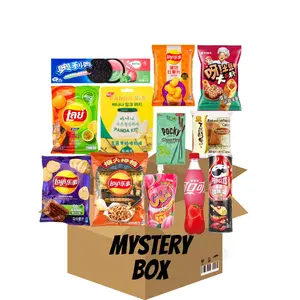 Assorted Asian Snack Box - 15 Full Size Items ( Sweet & Savory )