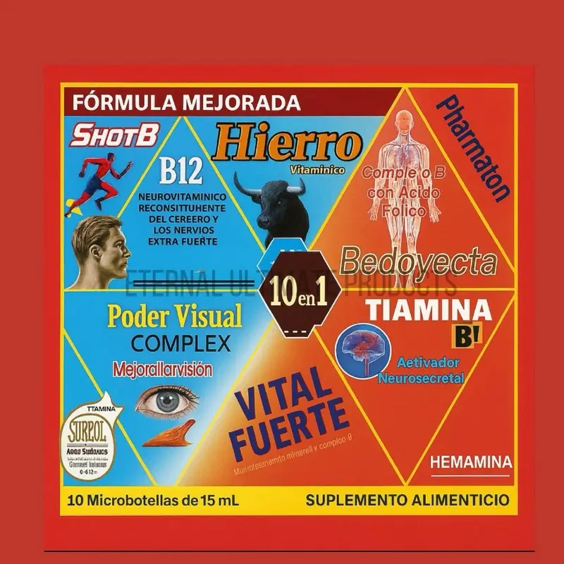 Hiero Vitamin B12 10 - B12 Antioxidant Dietary Supplement for Healthcare and Edi...