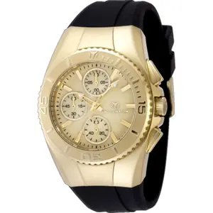 Techomarine Women's TM-124035 Cruise Original Quartz Chronograph Gold Dial Watch