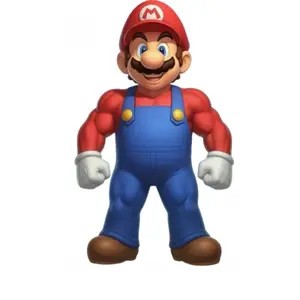Super Mario Bros. Movie Mario Action Figure - Officially Licensed Collectible Toy for Fans