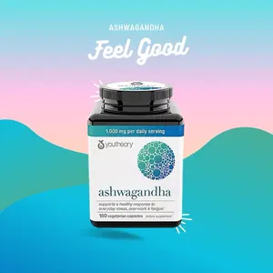 Ashwagandha 500mg - Natural Herbal Supplement for Comfort Healthcare Capsule Fitness Dietary Edible