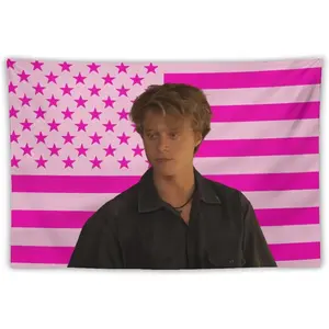 JJ Tapestry American Flag Tapestry Art Prints Wall Painting Artworks Tapestries Hanging Picture Gift University Dormitory Bedroom Living Room Party Kitchen Home Decoration